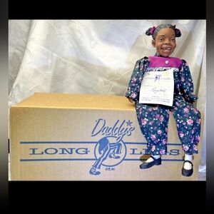 VTG Daddy’s Long Legs Lizabeth Doll DL35B 1995 Karen Germany w/ Box & Tag Rare